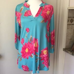 Honeyme Floral High-low top Size S